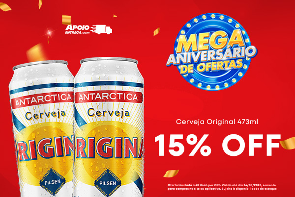 Cerveja Original até 24/05